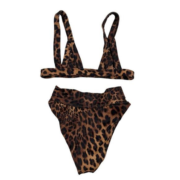 AYAI Are You Am I - Cica Micro-kini Swim Top & Bottoms in Animal Print - Picture 3 of 3